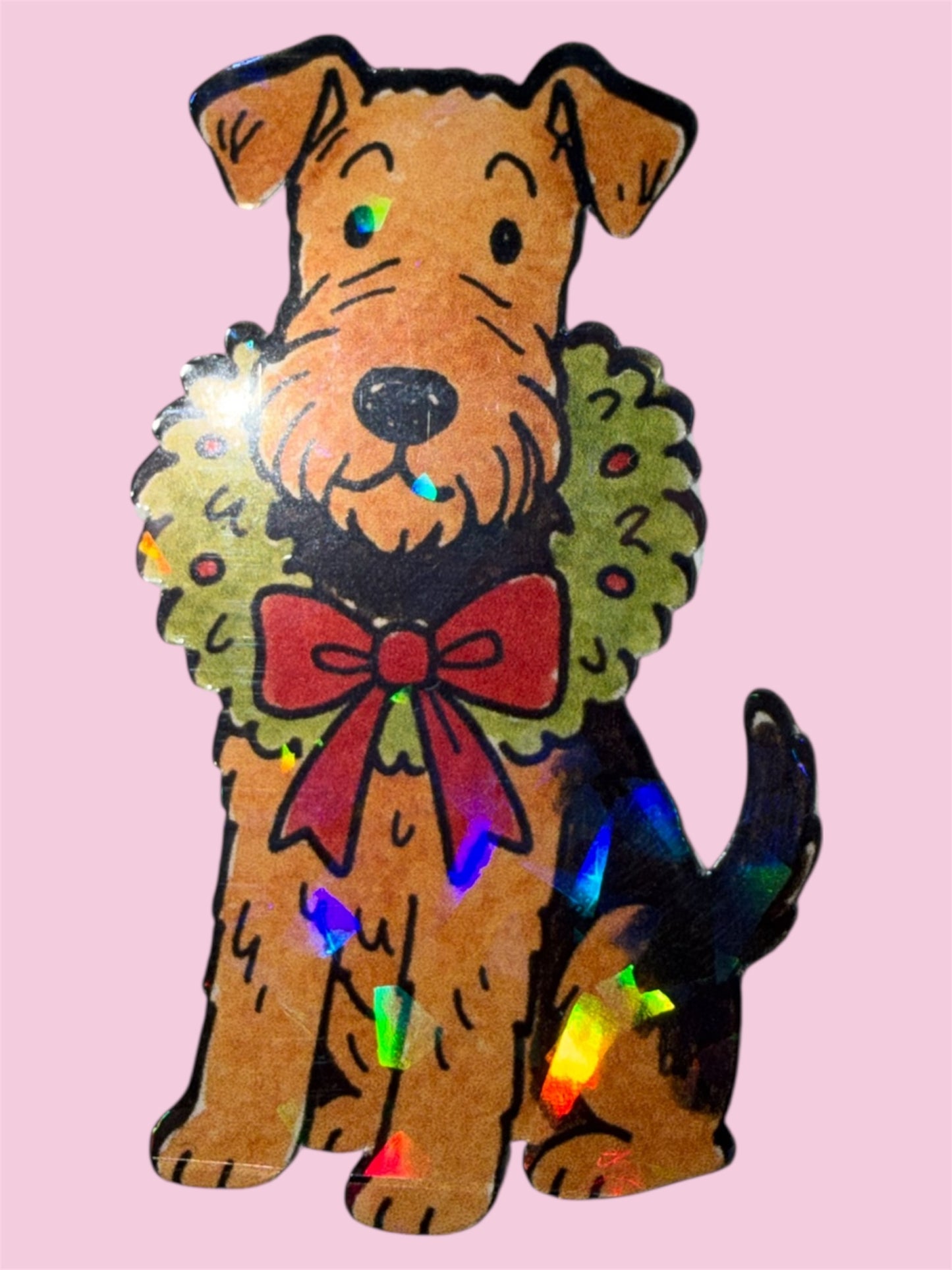 Hunde Sticker - Weihnachten
