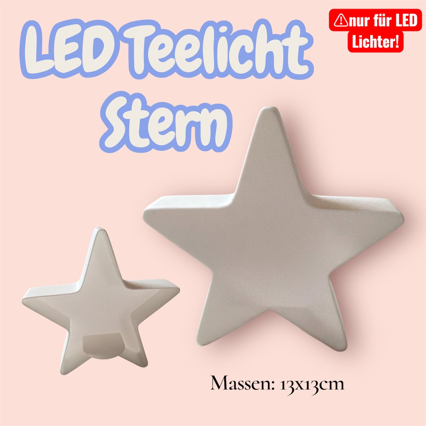 LED Teelicht Stern