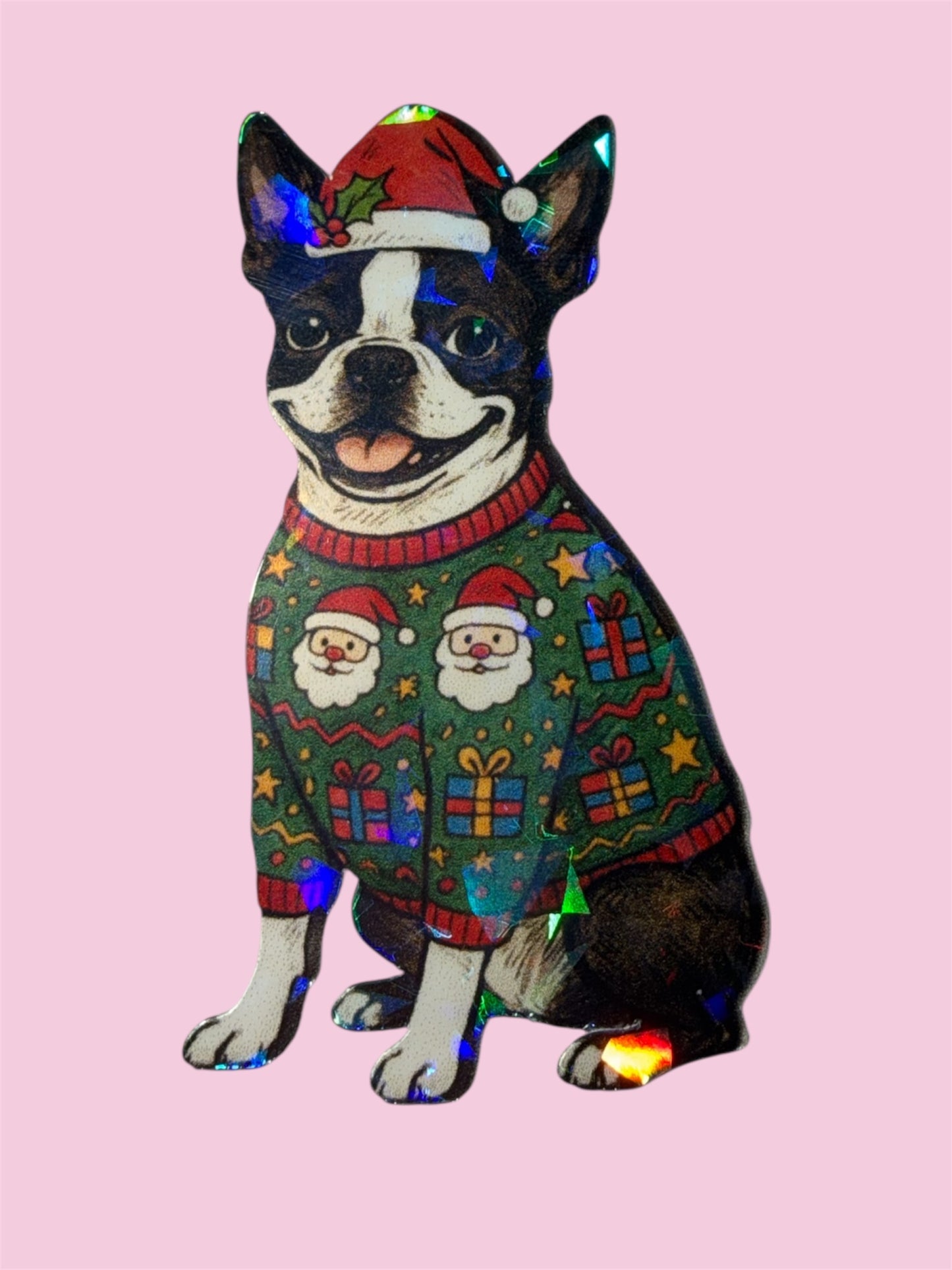 Hunde Sticker - Weihnachten