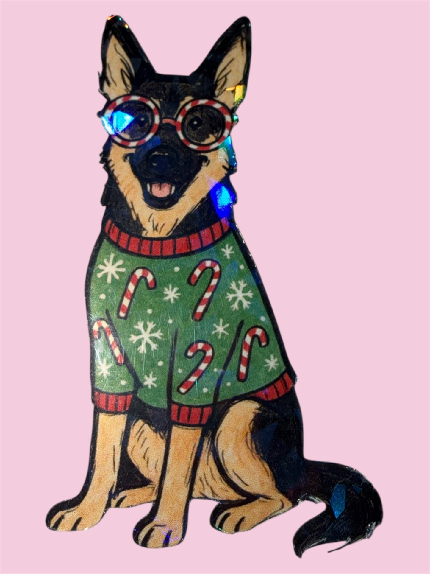 Hunde Sticker - Weihnachten