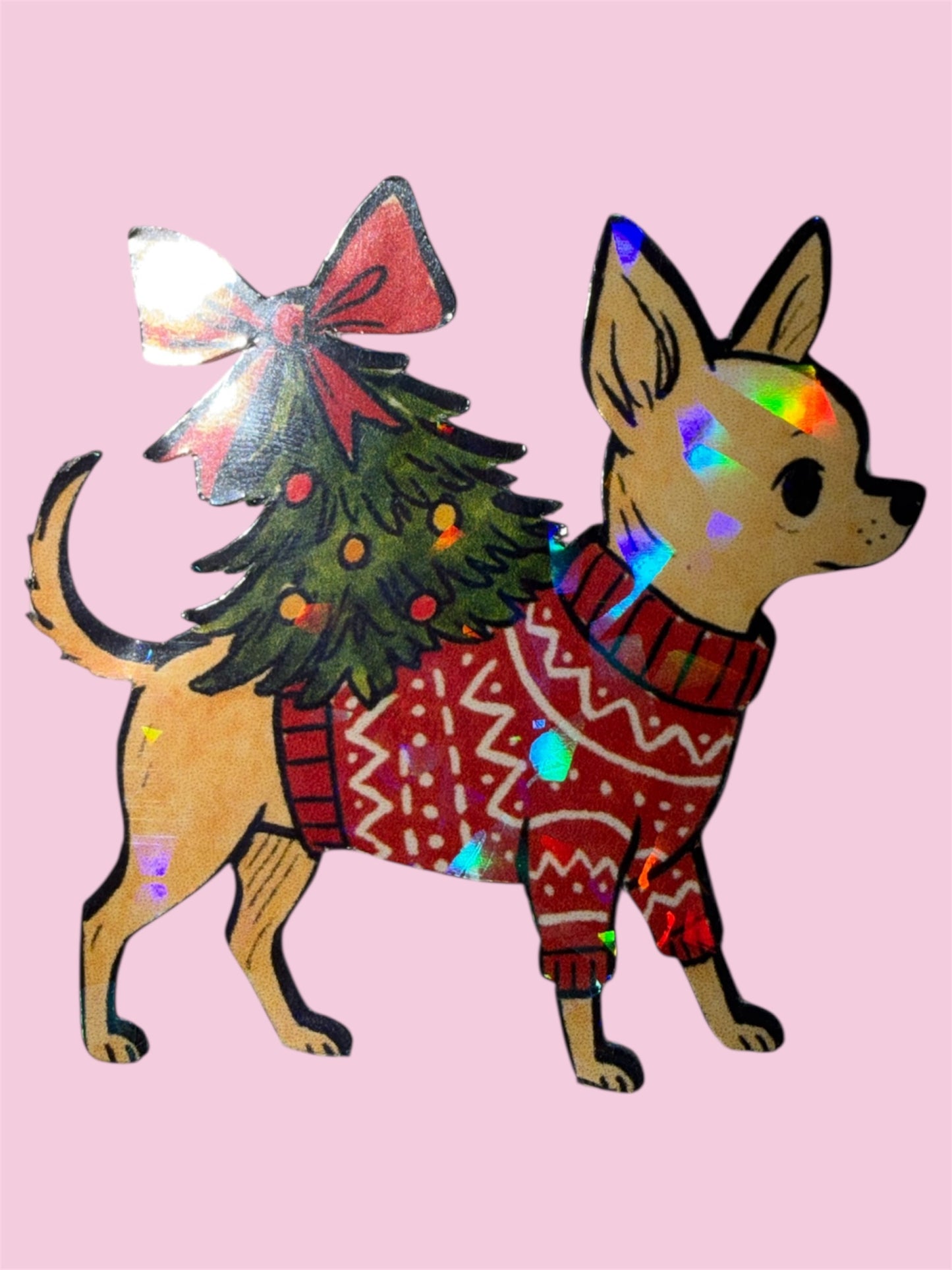 Hunde Sticker - Weihnachten