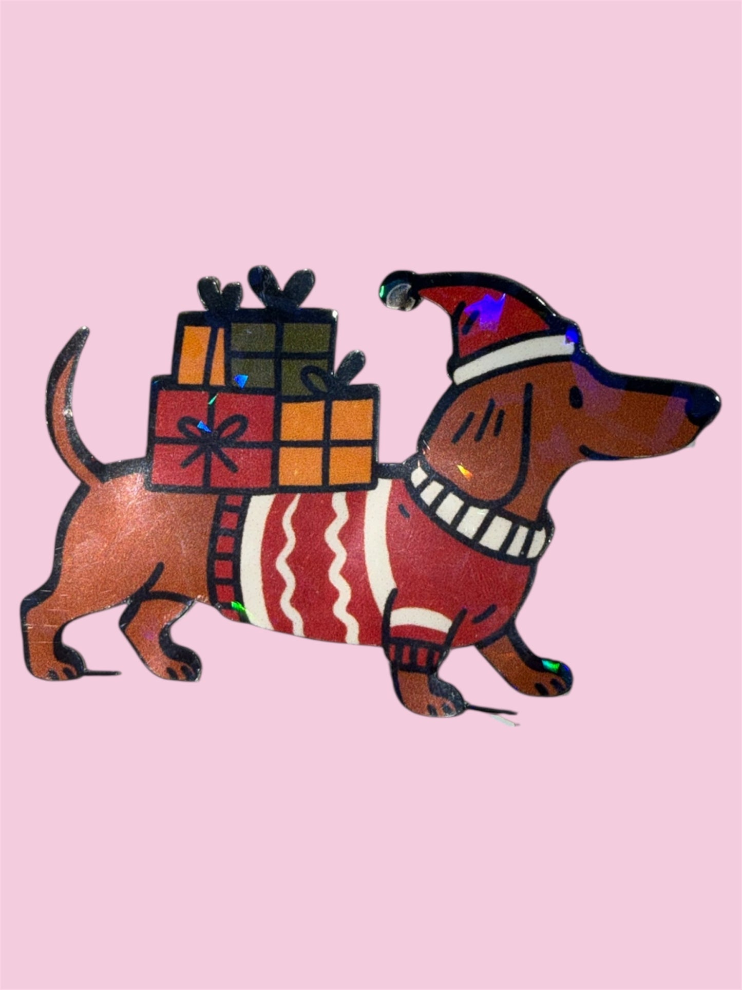 Hunde Sticker - Weihnachten