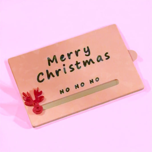 Gutschein Kartenhalter - Weihnachten